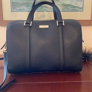Black 100% Leather Kate Spade Purse